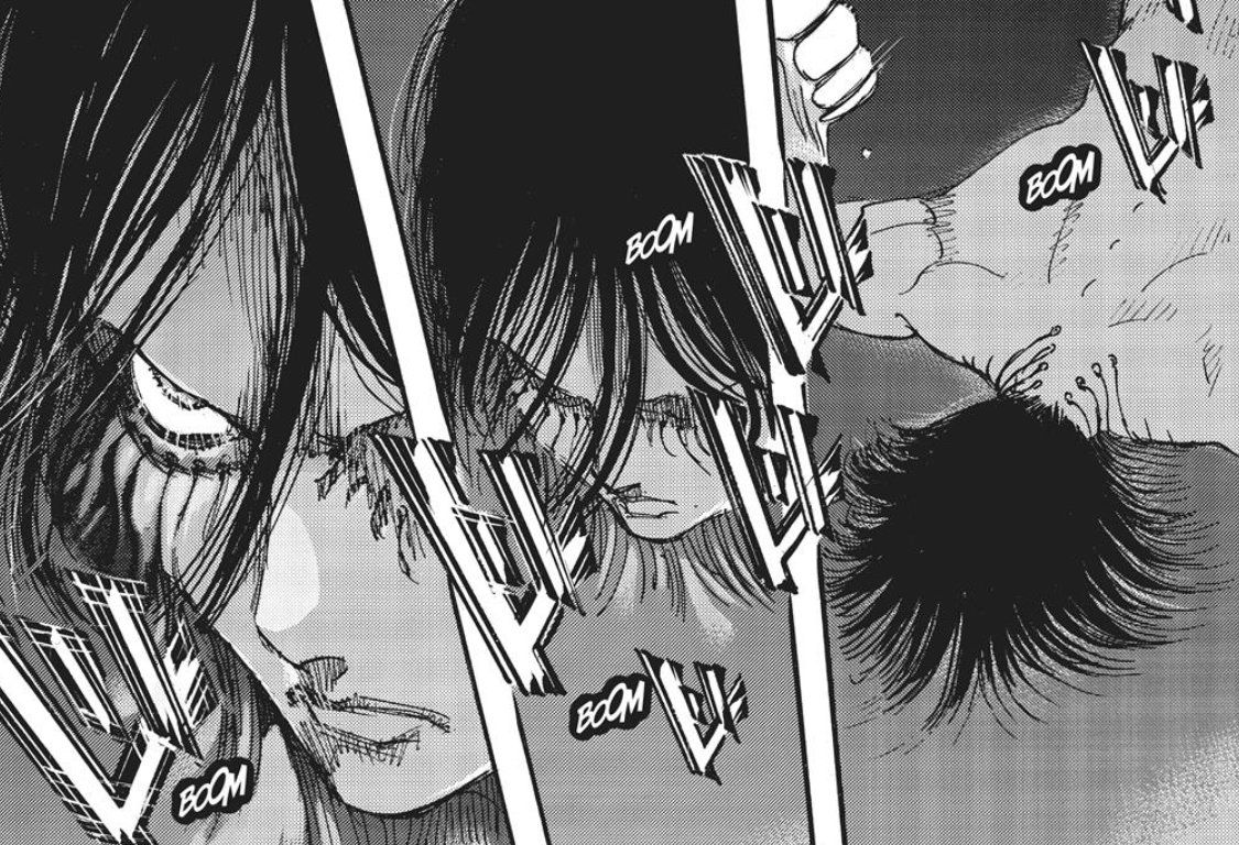 LadyBelleelmore's tweet photo. This is the hottest Eren Yeager has ever looked. https://t.co/Pa3LczRWgh
