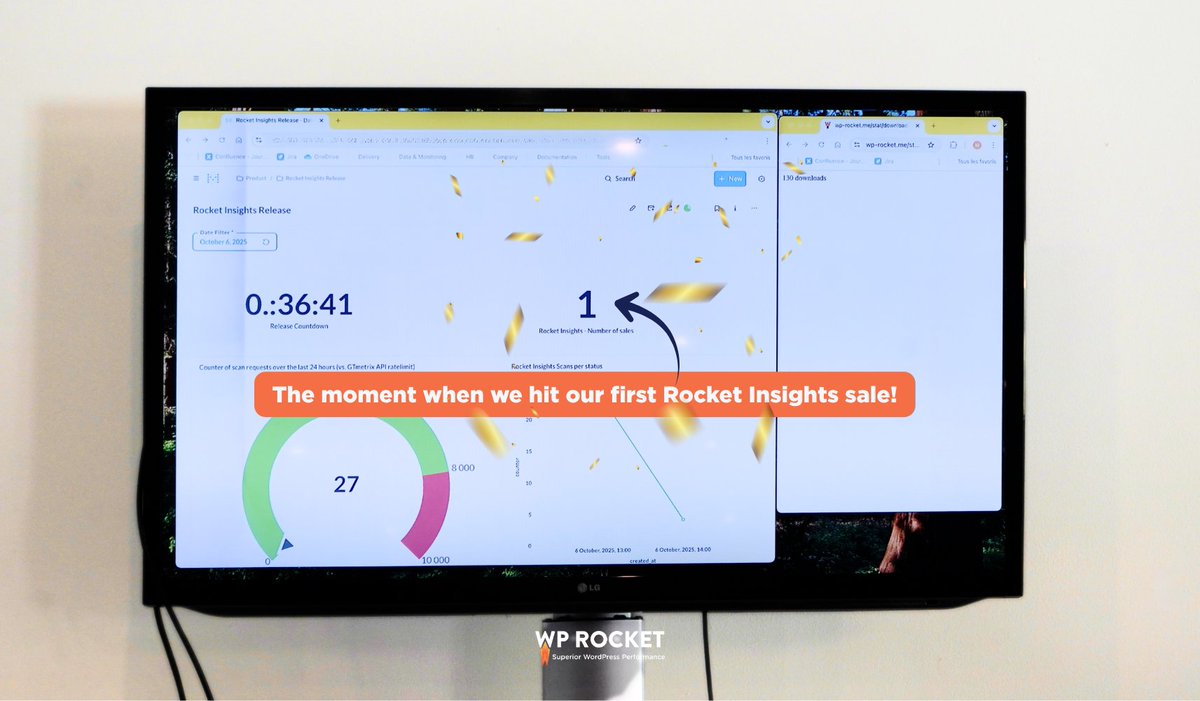 wp_rocket's tweet image. We've been thinking for a long time that something was missing to track and optimize web performance on WordPress much easier and faster.
The past few months were pretty intense. We devoted our energy to bring this project to life: building a hands-on web performance tracking…