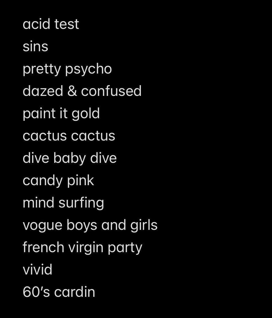 세종 보헤미안 뮤직 페스티벌 
글렌체크 셋리 🍀✌🏻