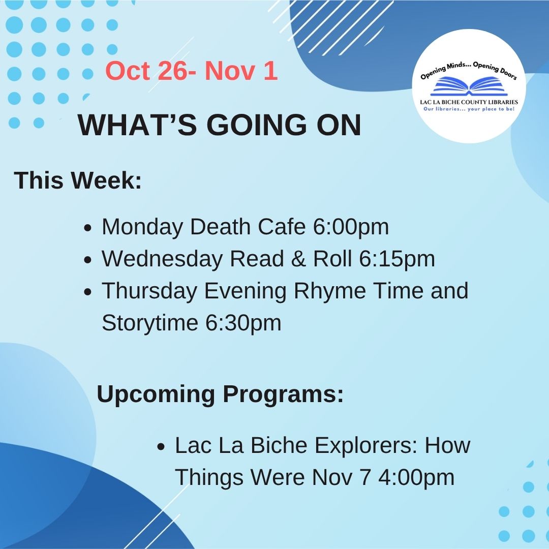 LLBC_Libraries's tweet image. See our website for more information about all our programs and services visit llbcl.ca. #LLBCLibraries
