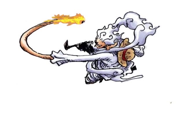 Luffy’s named attacks are now Dawn which is what happens right before sunrise ☀️ 

I think soon he’ll start having sun named attacks in gear 5 form which are flame based attacks, since the sun ☀️ comes after Dawn