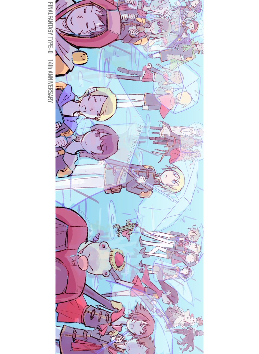 #ff零式 #fft0
🎉14th Anniversary🎉