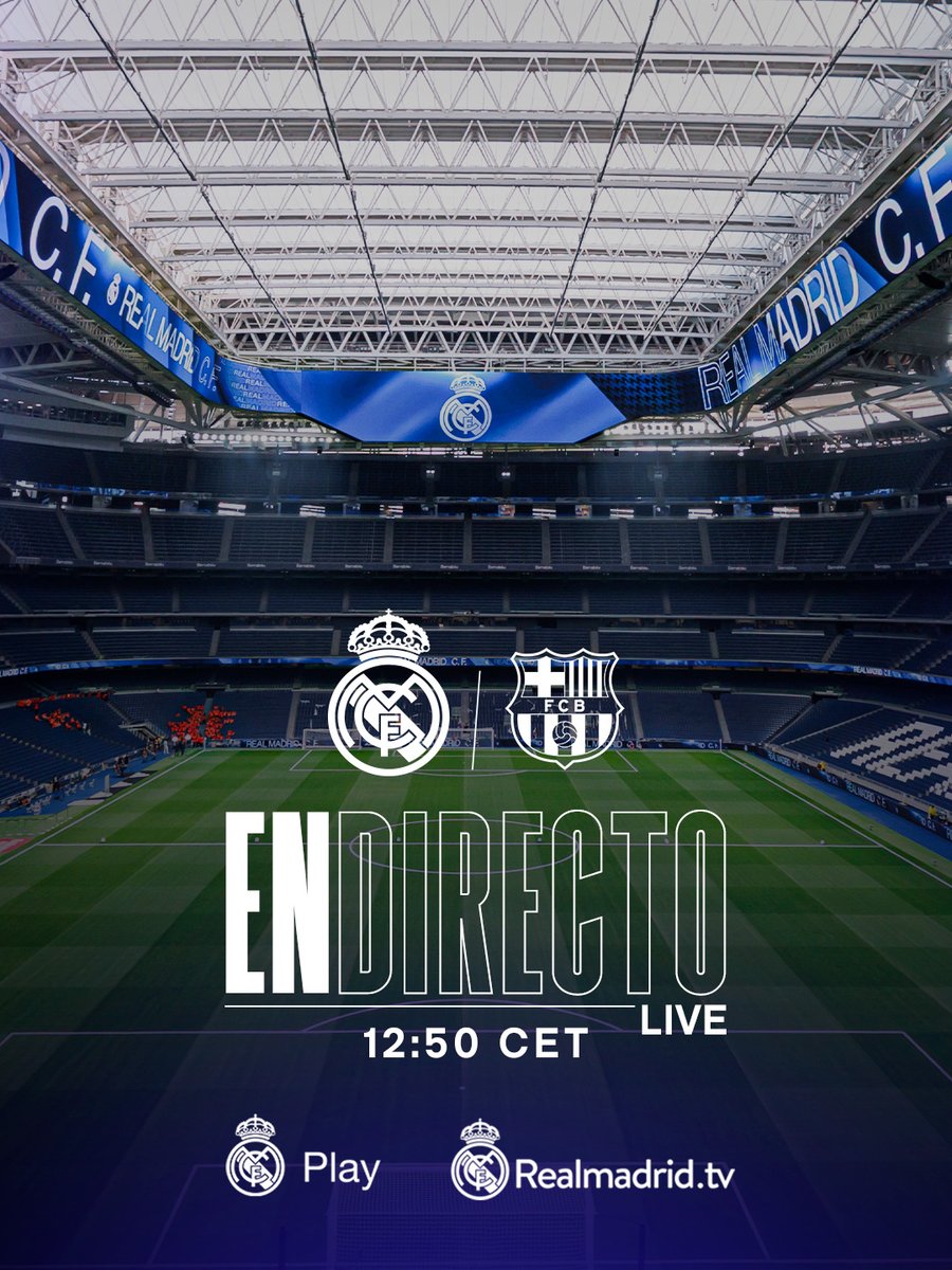 RetroPh4ntom's tweet image. Alright folks, that’s it for work today gotta chill a bit

As a Real Madrid fan, no way I’m missing El Clásico tonight! Real vs Barca, baby

Y’all into football? Watching the match too?
@realmadrid