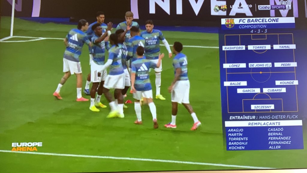 Déjà en place pour le #Classico