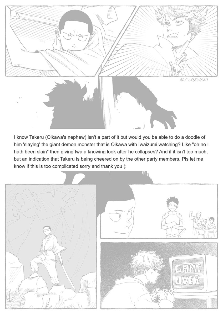 ✨COMMISSION N°14✨

MY RL is very busy at the moment and I have troubles in finding time to draw!! But here we are with another commission!
This was a really cute idea, and I always love to draw FHQ!