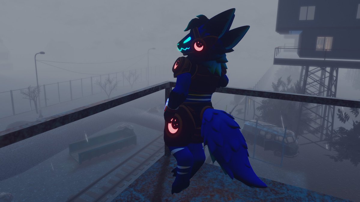 ProtoBrownie's tweet image. Desolate…
#vrchat #protogen #furry #VRChatPhotography