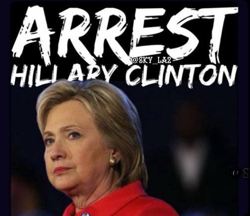 Sky_La2's tweet image. Will Hillary Clinton ever be arrested?? 🤬