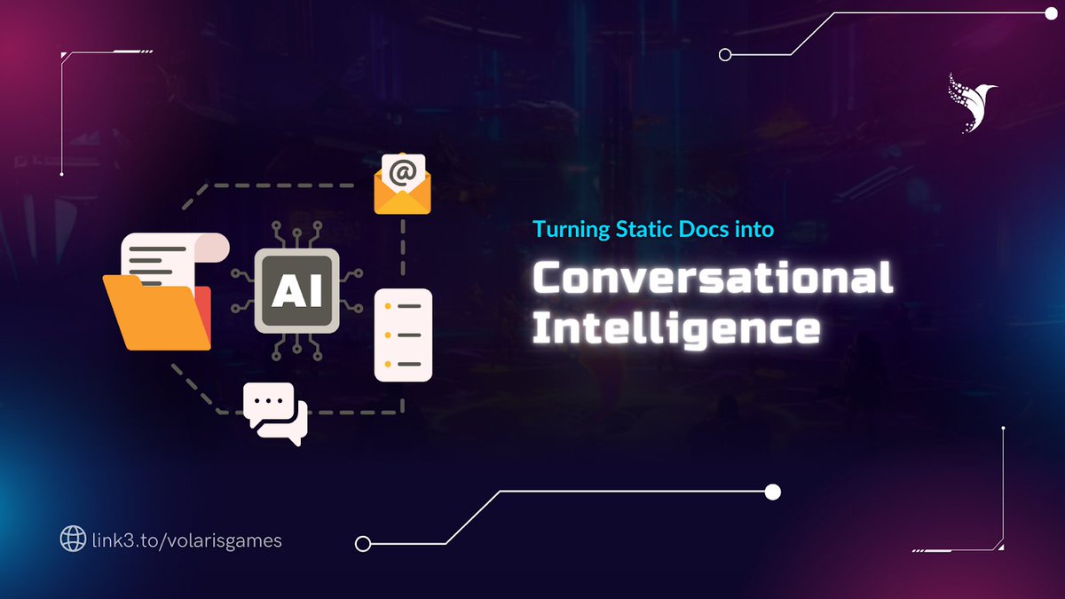 VolarisGames's tweet image. Static docs are dead. Linkoln by Volaris Games turns websites &amp;amp; documents into intelligent, chat-ready experiences—powered by real-time AI, not outdated pages. Your data now thinks, talks &amp;amp; evolves.
🎱 volarisgames.medium.com/turning-static…
