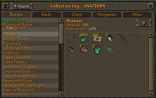 Still waiting for that last hally piece... 500kc dry of a piece.. #osrs