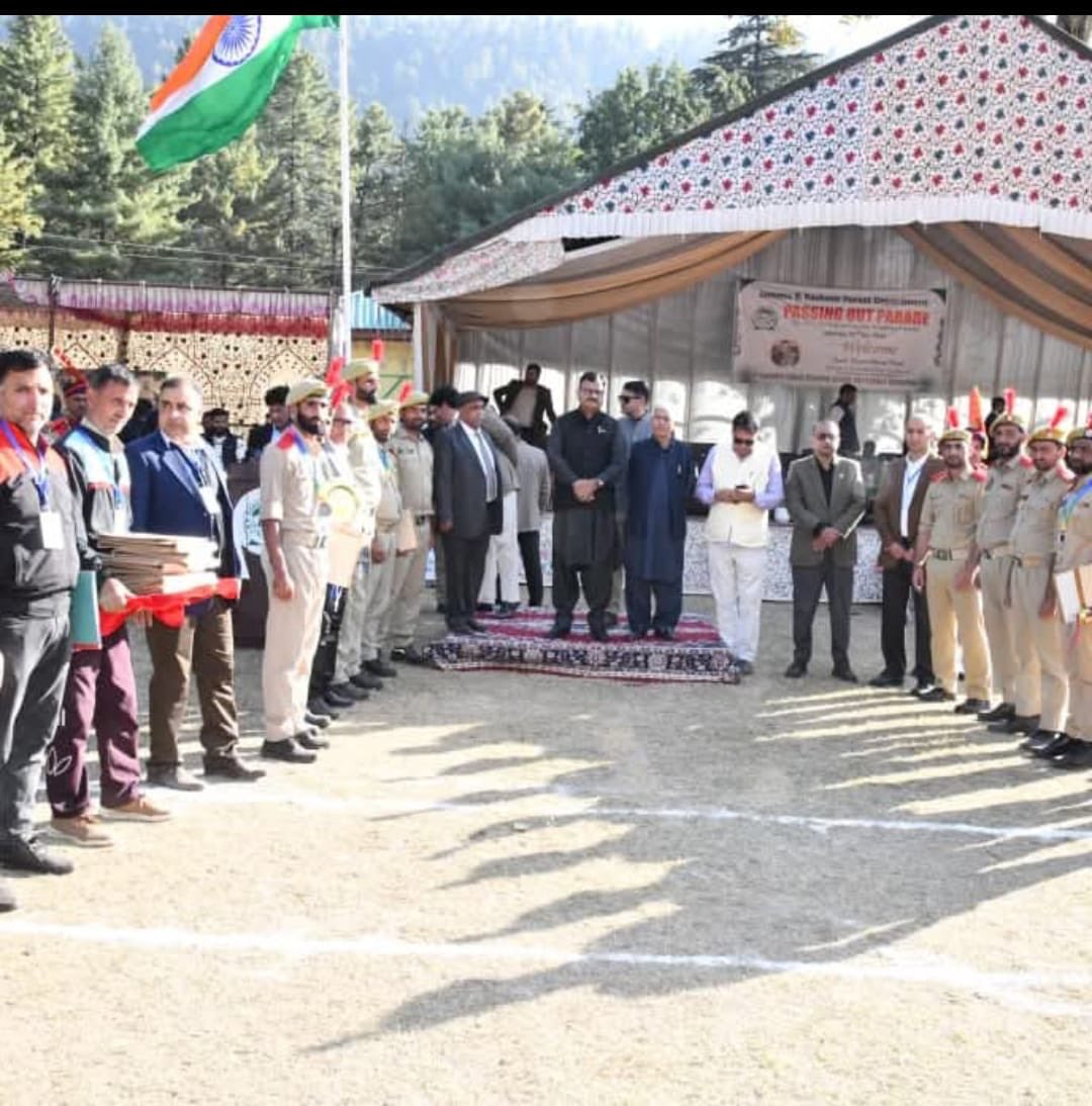 What an occasion! Decades after Chiternar forest training institute is getting status of a college followed by status of a National Academy . Hon Forest Minister javid Rana made this pleasant announcement on spot , yesterday . Hope this matures soon. ⁦<a href="/OmarAbdullah/">Omar Abdullah</a>⁩