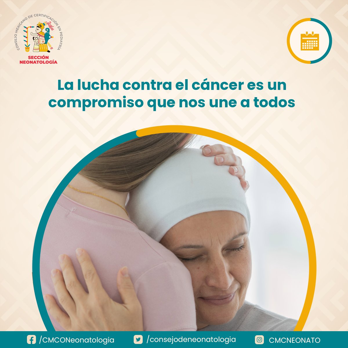 Prevenir, detectar y tratar a tiempo son pasos que marcan la diferencia.
En el Consejo Mexicano de Certificación en Pediatría Sección Neonatología nos sumamos a esta causa, porque cuidar la salud en cada etapa de la vida es también proteger los primeros instantes de ella.