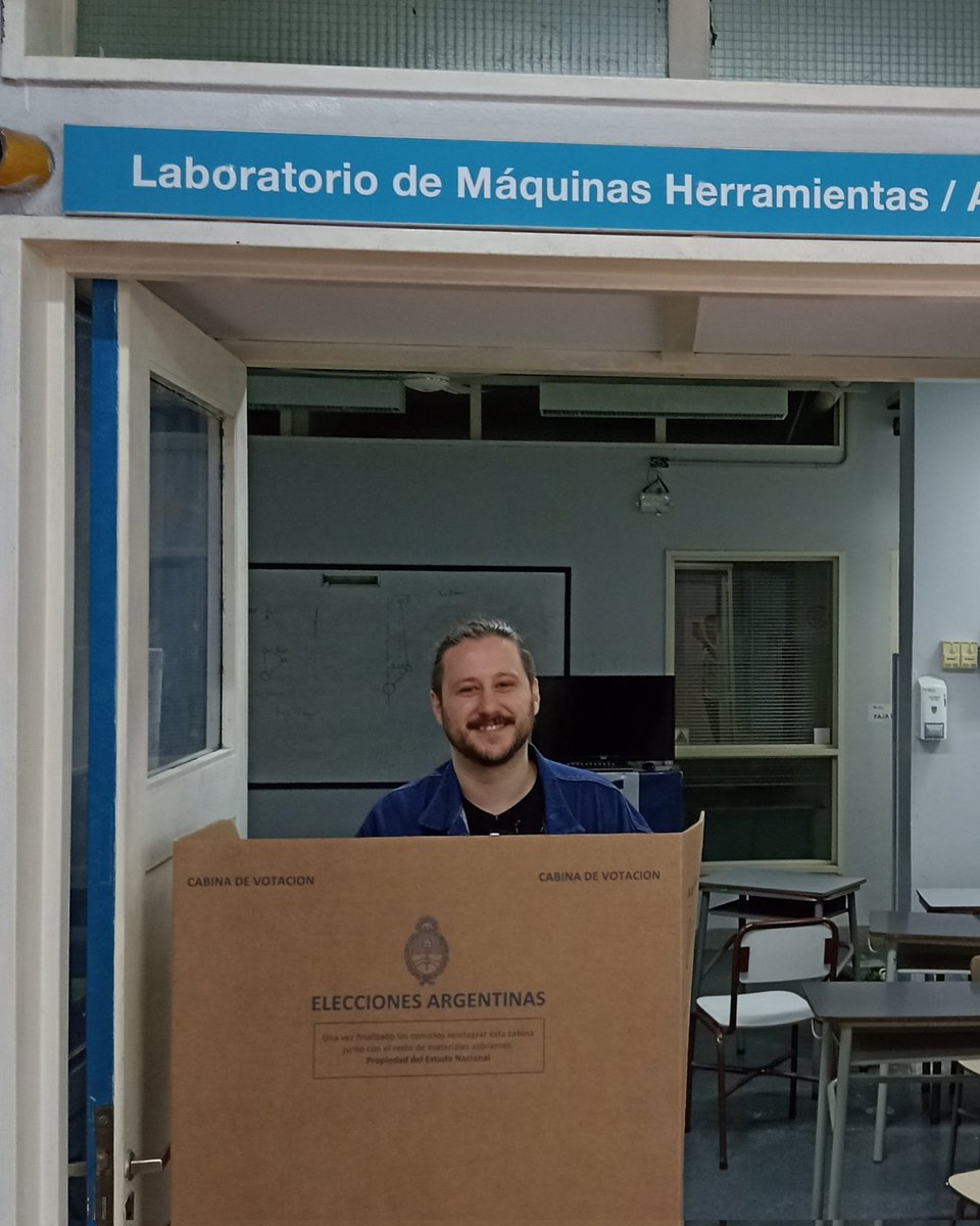 YA VOTÉ EN VILLA ORTUZAR

Muy contento como siempre de votar en la UTN, en la universidad publica y a pocas cuadras de mi escuela.
Voté con la educación pública, la salud, los jubilados y los trabajadores en mente. ¡Vamos con la renovación!

#Elecciones2025