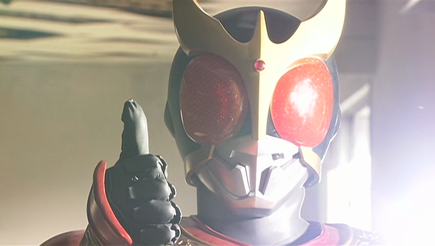 malataros's tweet photo. when the week has been rough but i know that the kuuga thumbs up always has my back. it's one of the best reminders ever https://t.co/O9UgFC1I7i