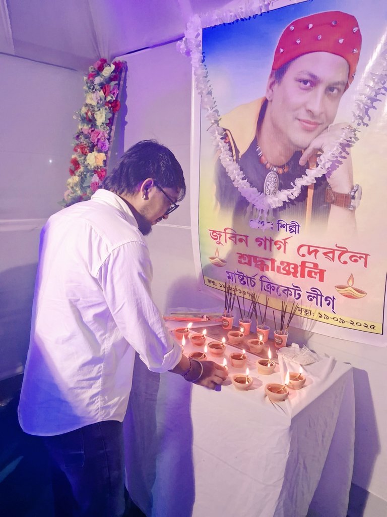 JodumoniK's tweet photo. Tribute to the Legend, our Heartthrob — Zubeen Da ✨
A month has passed, yet the truth remains untold… How long must we wait to know what really happened?Without Zubeen Da, Assam feels incomplete — Your melodies still echo in every heart. your spirit is eternal. https://t.co/vTN0mKaaY8