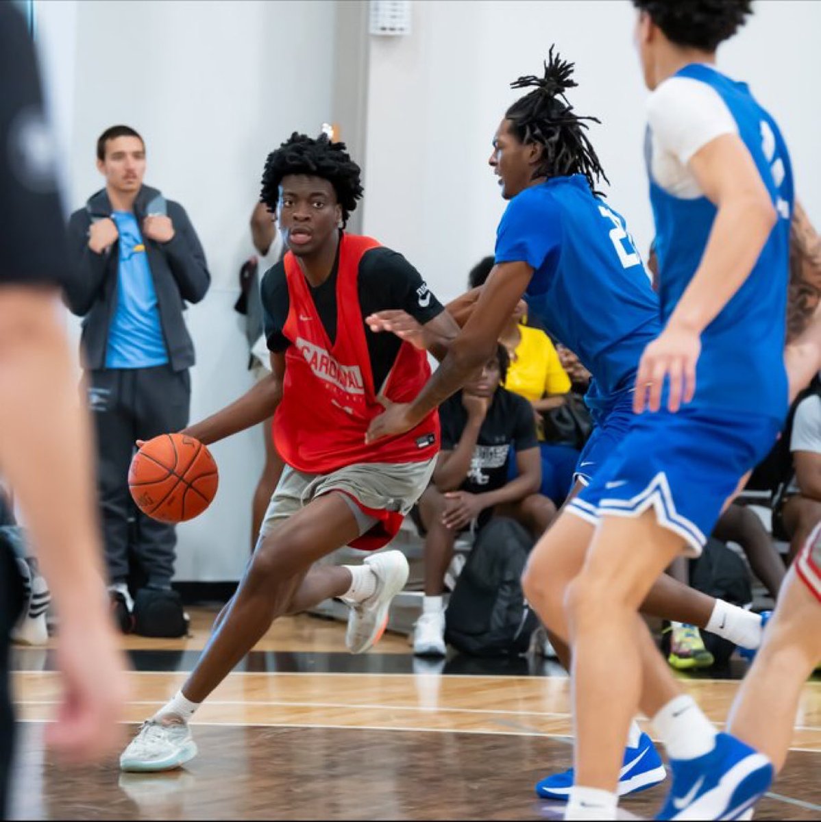 Tobias Bass (@tobias_bass) on Twitter photo NEWS: Trinity Valley CC 6’10 freshman Didi Zanguim is hearing from Iowa State, West Virginia and North Texas, he tells <a href="/TheAthleticCBB/">The Athletic CBB</a> 
Zanguim is an uber-athletic prospect with a 7’5” wingspan — an intriguing player to keep an eye on this season NEWS: Trinity Valley CC 6’10 freshman Didi Zanguim is hearing from Iowa State, West Virginia and North Texas, he tells <a href="/TheAthleticCBB/">The Athletic CBB</a> 
Zanguim is an uber-athletic prospect with a 7’5” wingspan — an intriguing player to keep an eye on this season