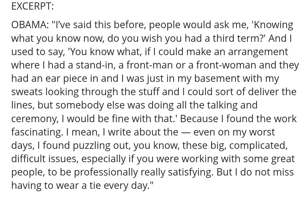 <a href="/BuzzPatterson/">Buzz Patterson</a> Because he found his stand in.