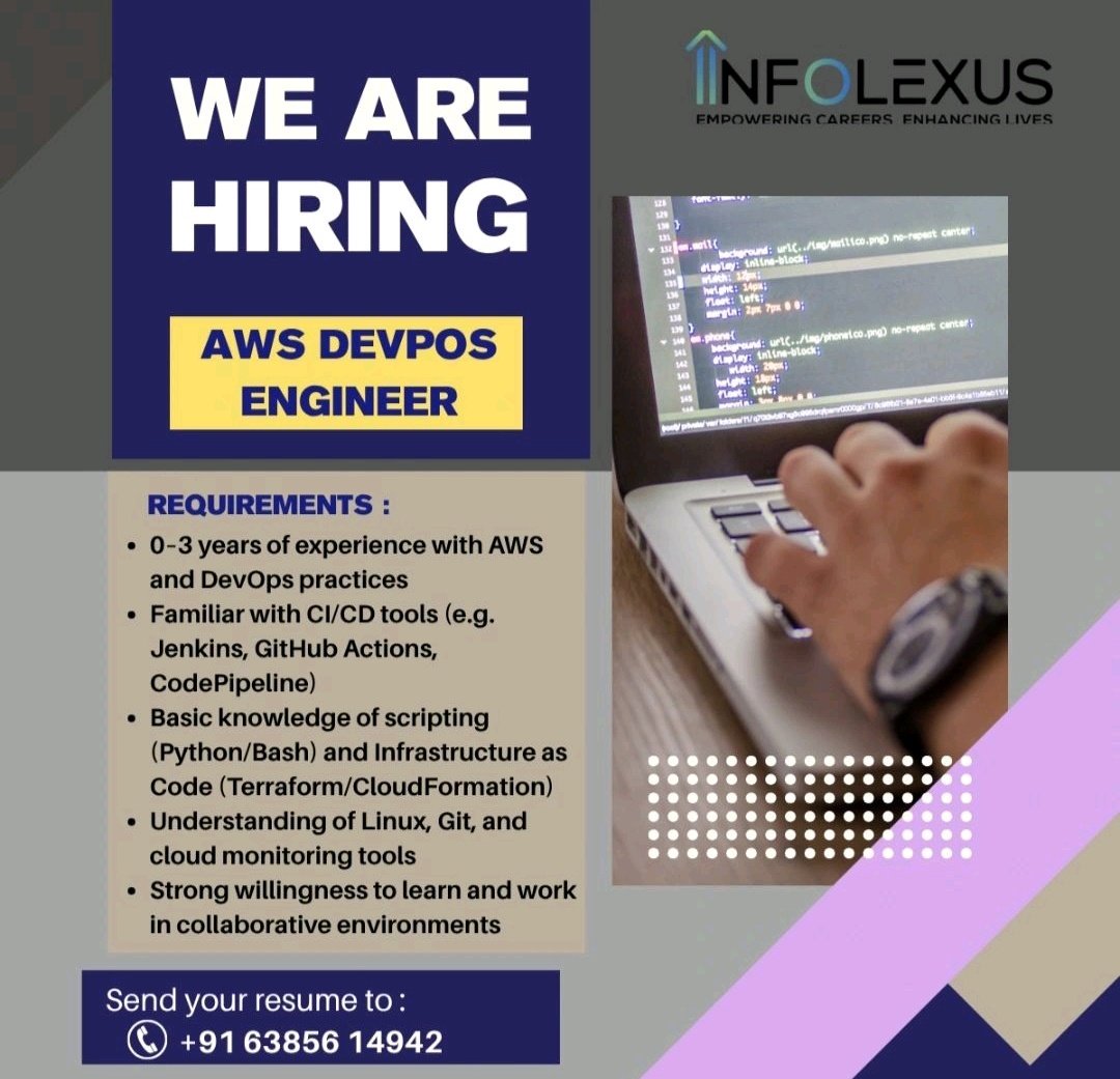 Amar___Gaikwad's tweet image. #नोकरी अपडेट!!!
#hiringalert #HiringNow #itjobs #Rojgar #job #मराठीनोकरी
