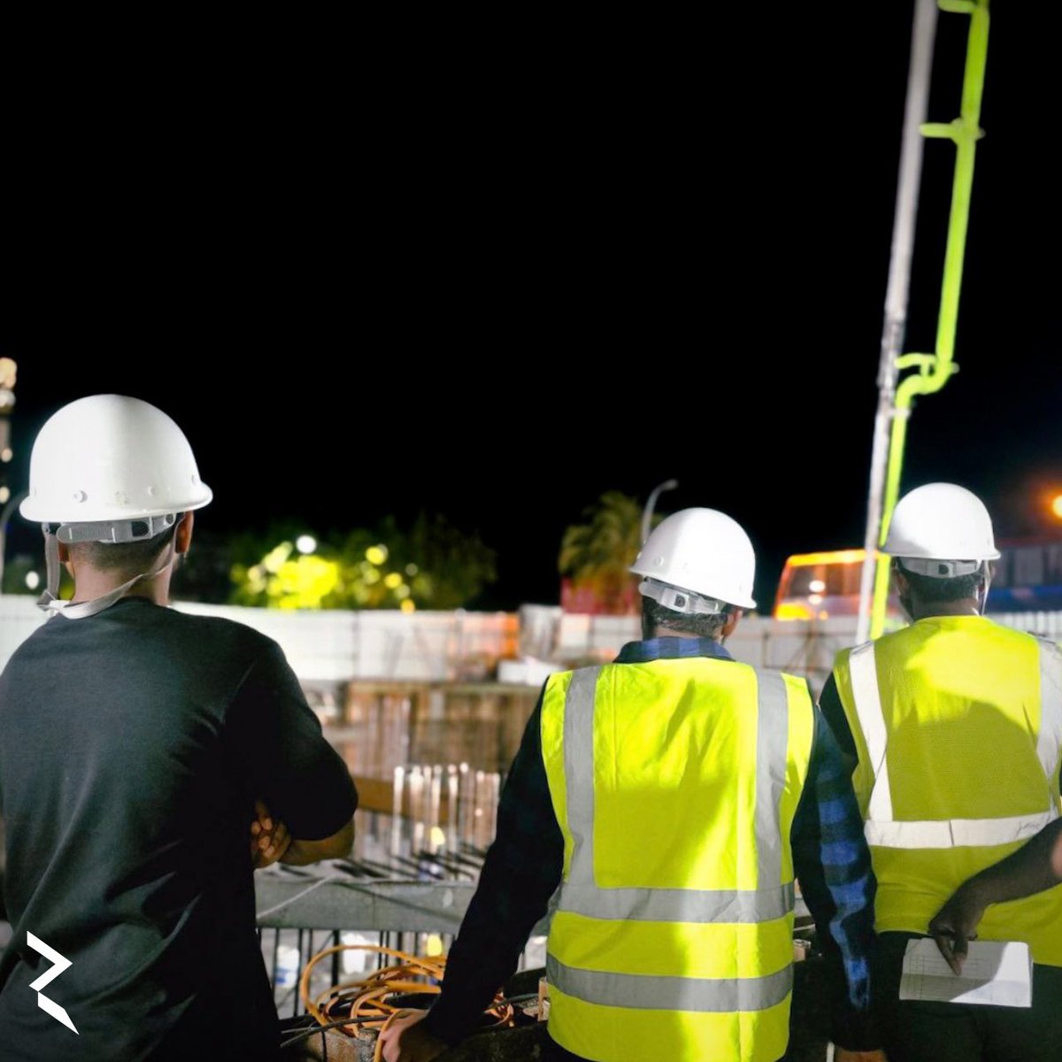 Snapshots of our engineering team supervising the foundation casting of the Island Aviation Office Building! 👷🏻

#TeamRiyan #riyanpvtltd #engineering #building