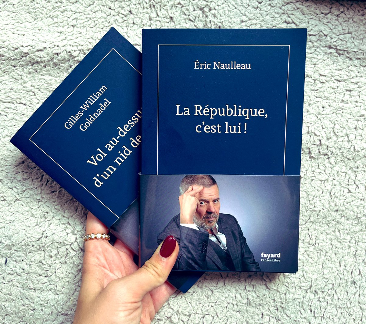 Mes lectures du dimanche ! ☕️ 

<a href="/GWGoldnadel/">G-William Goldnadel</a> X <a href="/EricNaulleau/">Eric Naulleau</a>