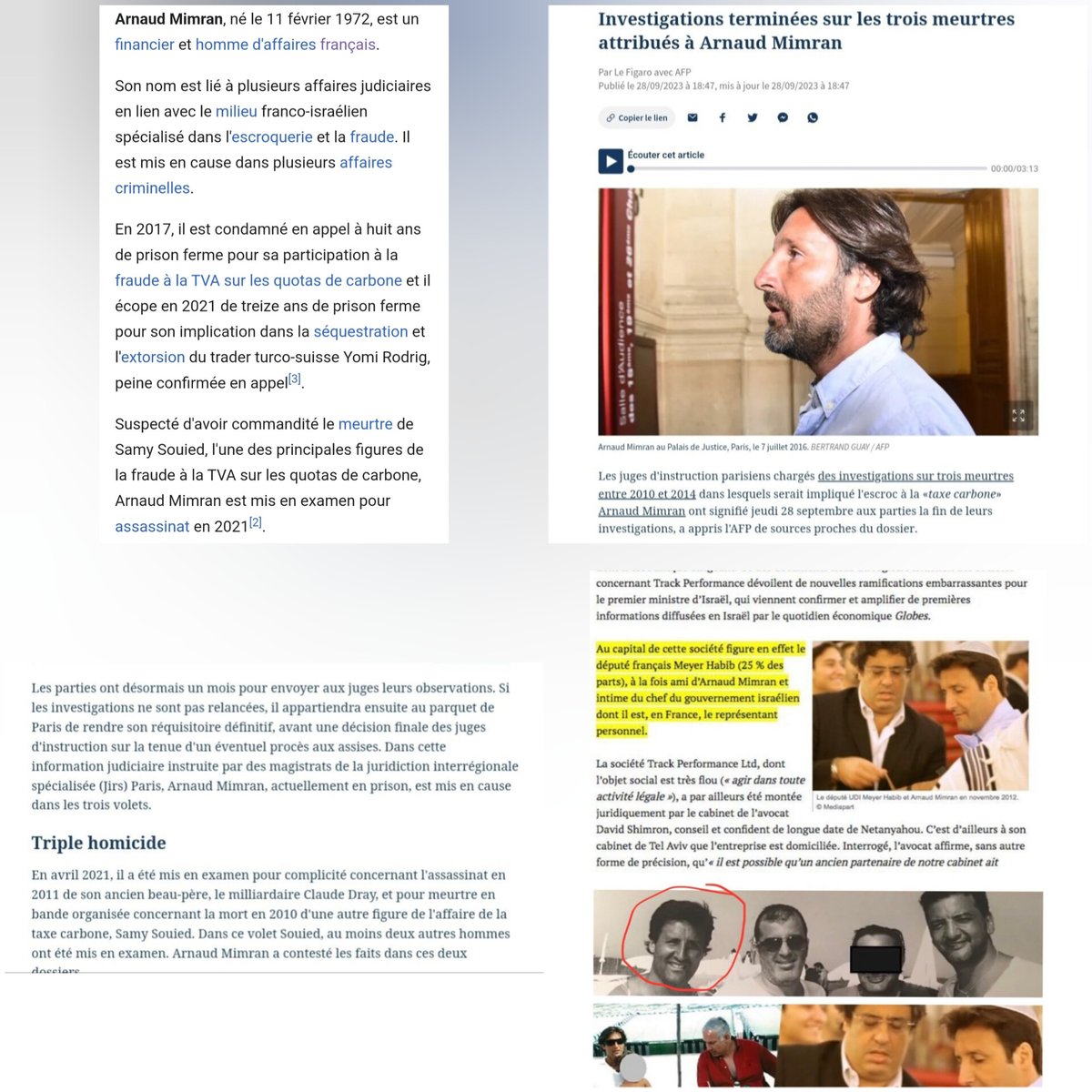 Tajmaat_Service's tweet image. - Le Franco-Israélien Meyer Habib souhaitait convoyer près de 20 000 euros de diamants par des policiers, financé par l’argent des Français. Whaouh, quelle surprise !

- L’ami intime de Meyer Habib n’est autre qu’Arnaud Mimran, criminel israélien soupçonné de trois meurtres.…