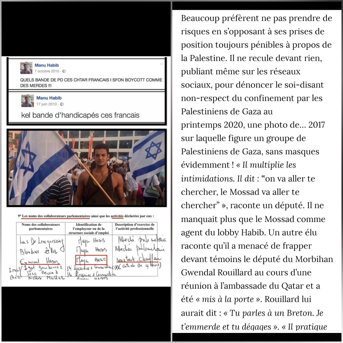 Tajmaat_Service's tweet image. - Le Franco-Israélien Meyer Habib souhaitait convoyer près de 20 000 euros de diamants par des policiers, financé par l’argent des Français. Whaouh, quelle surprise !

- L’ami intime de Meyer Habib n’est autre qu’Arnaud Mimran, criminel israélien soupçonné de trois meurtres.…