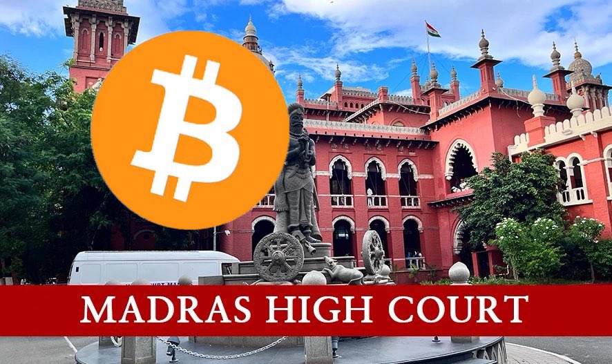 PremSagar_007's tweet photo. 🚨 BIG NEWS FOR CRYPTO IN INDIA 

🇮🇳 The Madras High Court Recognises Cryptocurrency as Property, Says It Can Be “Held in Trust”
@bitcoinnews @CoinDCX @ForexFactory https://t.co/rEfVkpcGsg
