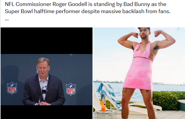 ScribeOfTexas's tweet photo. Roger Goodell is trying to "budweiser" the NFL