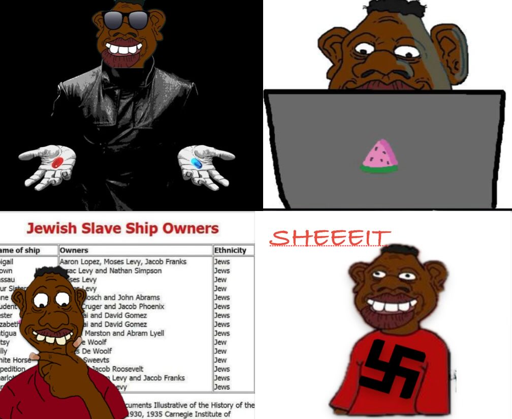 Wit all dis talk of Nazi larp I just wanted to let everyone know how I got here, sheeeeit