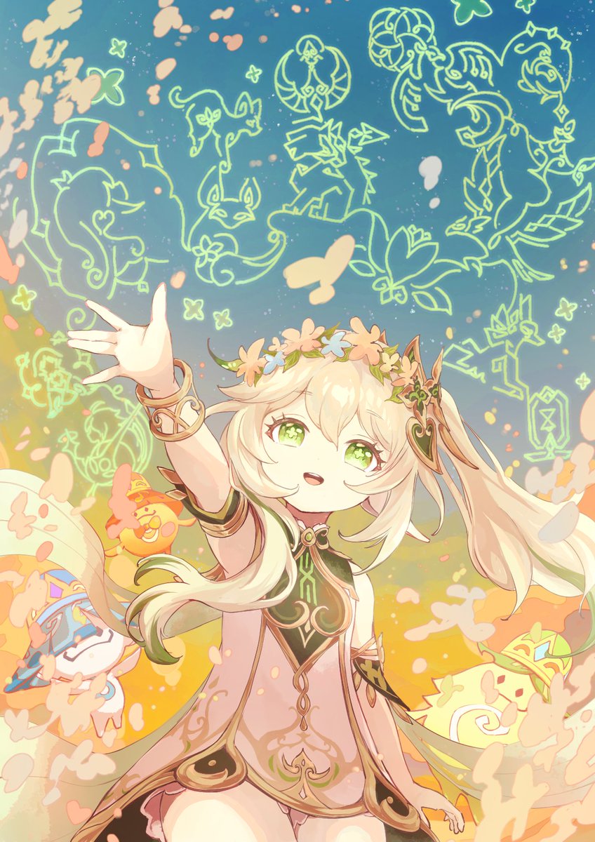 #ナヒーダ生誕祭2025 
再掲でお祝い!!