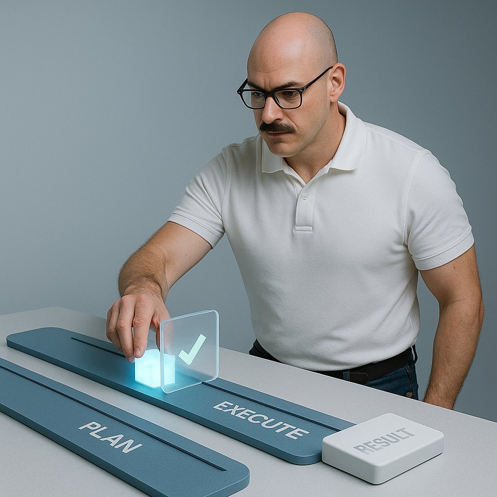 VoiceOfAI's tweet image. 🤖 Keep agents sane: Plan - Verify - Execute in short loops. Strict tool schemas, caps on calls, checker against rules and data, log everything. ✅ Fewer errant steps, higher traceability, steady progress. DM for the harness. #AIWorkflow #Agents #Automation