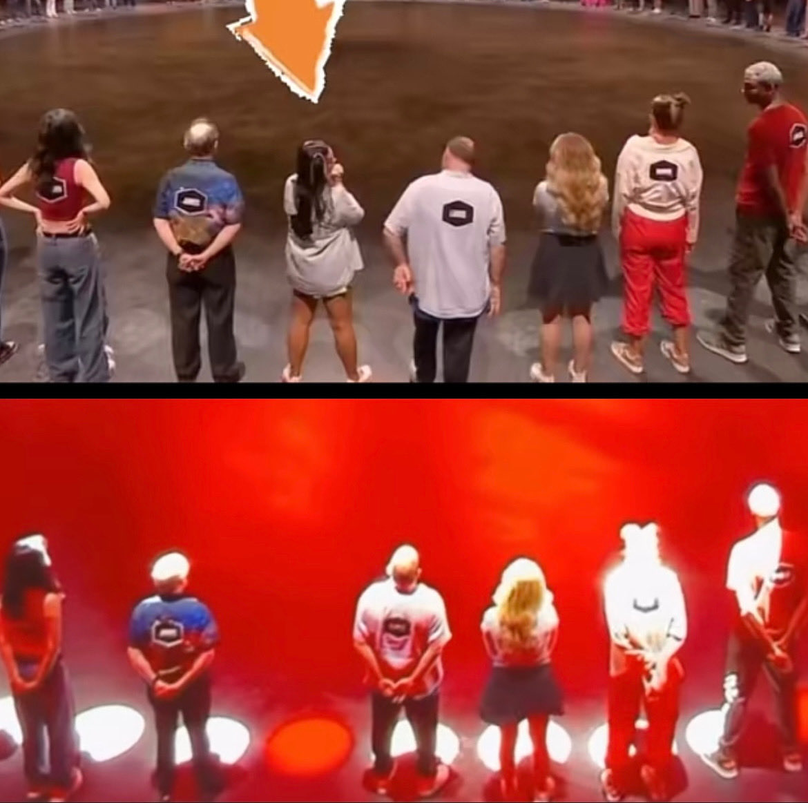 reeldeeteevee's tweet photo. Seeing the red spot where I used to stand is hard to look at but being able to travel to London, meet so many incredible people  and play crazy fun challenges on fox tv proved that anything is possible! I will always have these memories that will last forever! #99tobeatfox https://t.co/A8VakA0E67