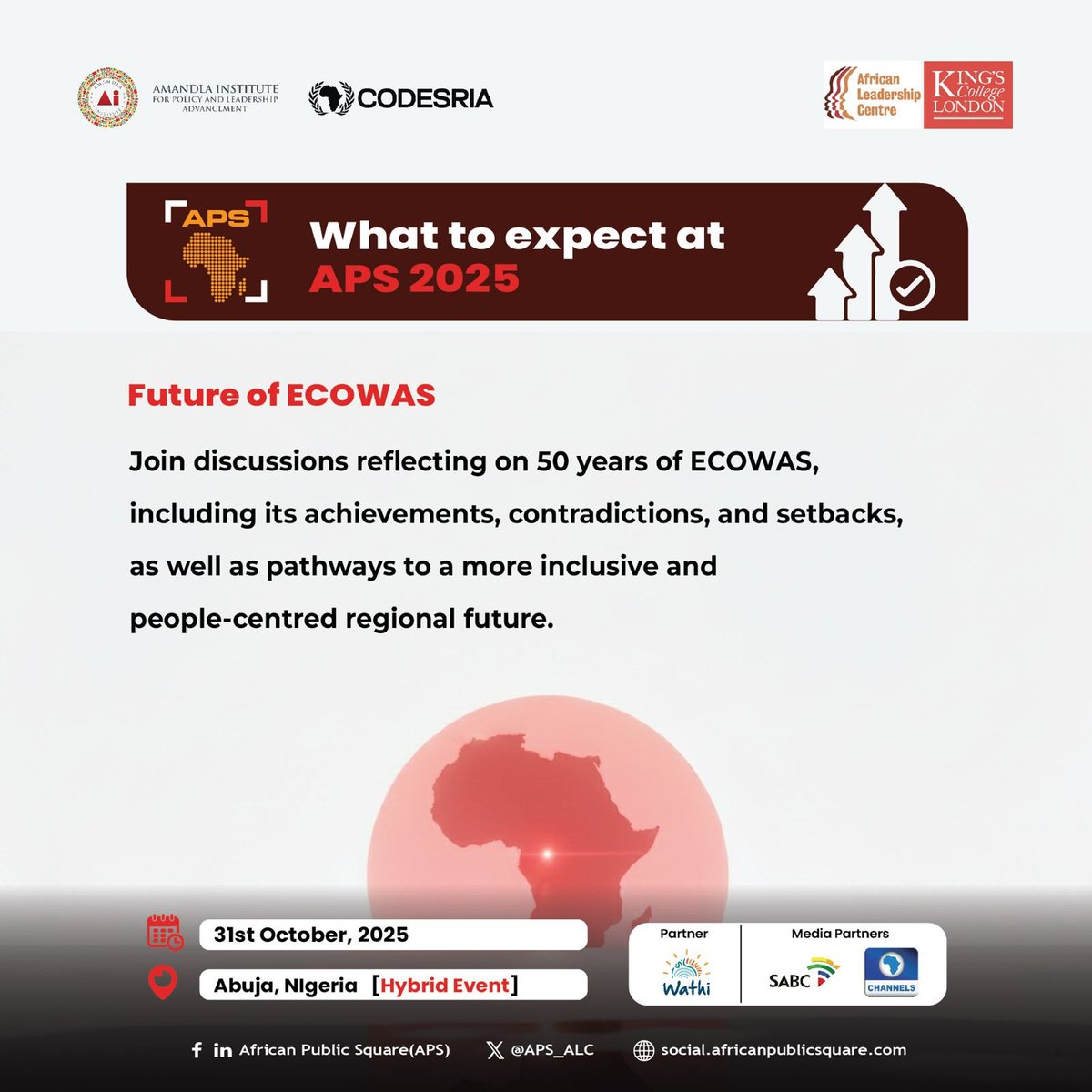 APS_ALC's tweet photo. #AfricanPublicSquare #ECOWASat50 #PeoplesECOWAS https://t.co/erSCvGjNYP