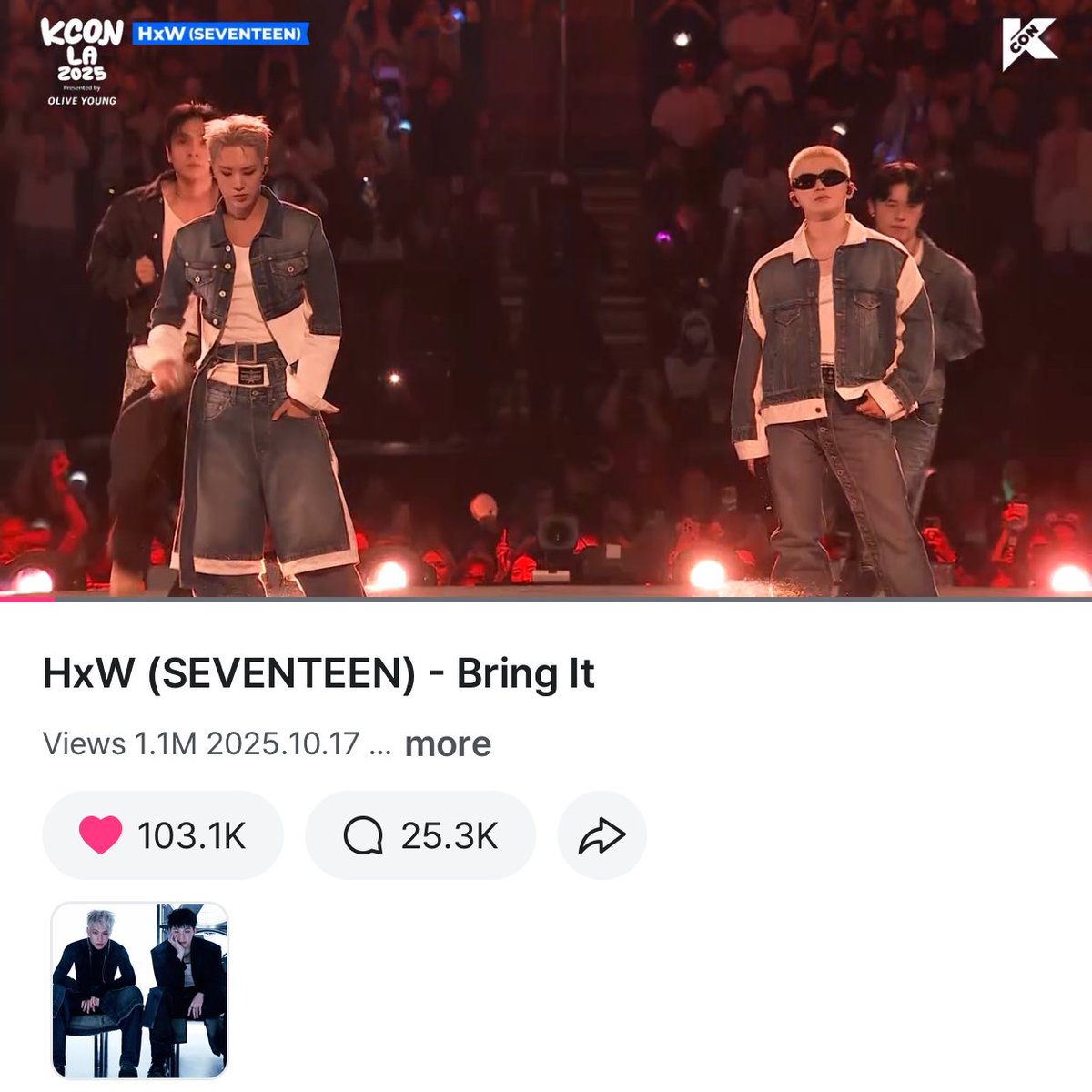 sounds_of_cheol's tweet image. vote for HxW now! 
fans' choice 2nd round & daesang voting will be on thursday 10/30 6pm kst!!
#2025MAMAVOTE #SEVENTEEN