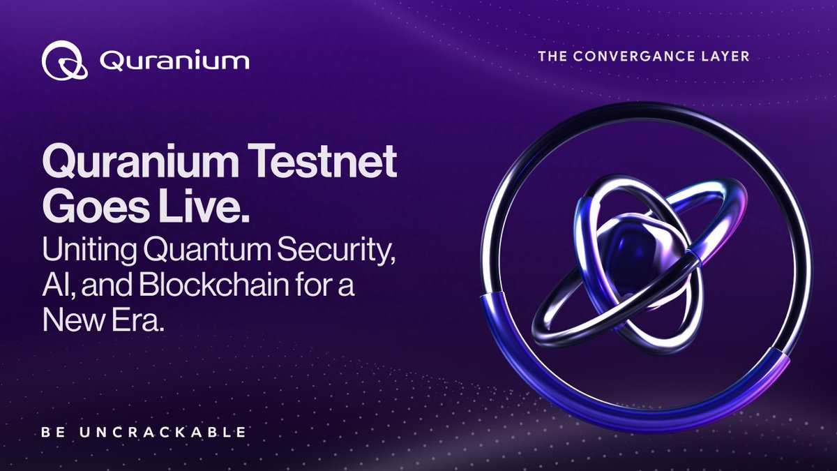 om_ahirvar's tweet image. The Future of Blockchain Security Begins with @quranium_org .”
I’ve spent some time exploring quranium.org — and honestly, it’s not just another blockchain project.
It feels like a vision built for a world we haven’t fully stepped into yet — the quantum era.
Let me…