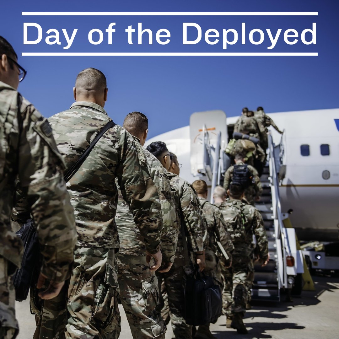 RCTAASupport's tweet image. October 26th marks National Day of the Deployed. This day reminds us to think about and appreciate all our Service Members who are currently serving abroad. We also extend our thoughts and gratitude to all families who are missing their loved ones on deployment.