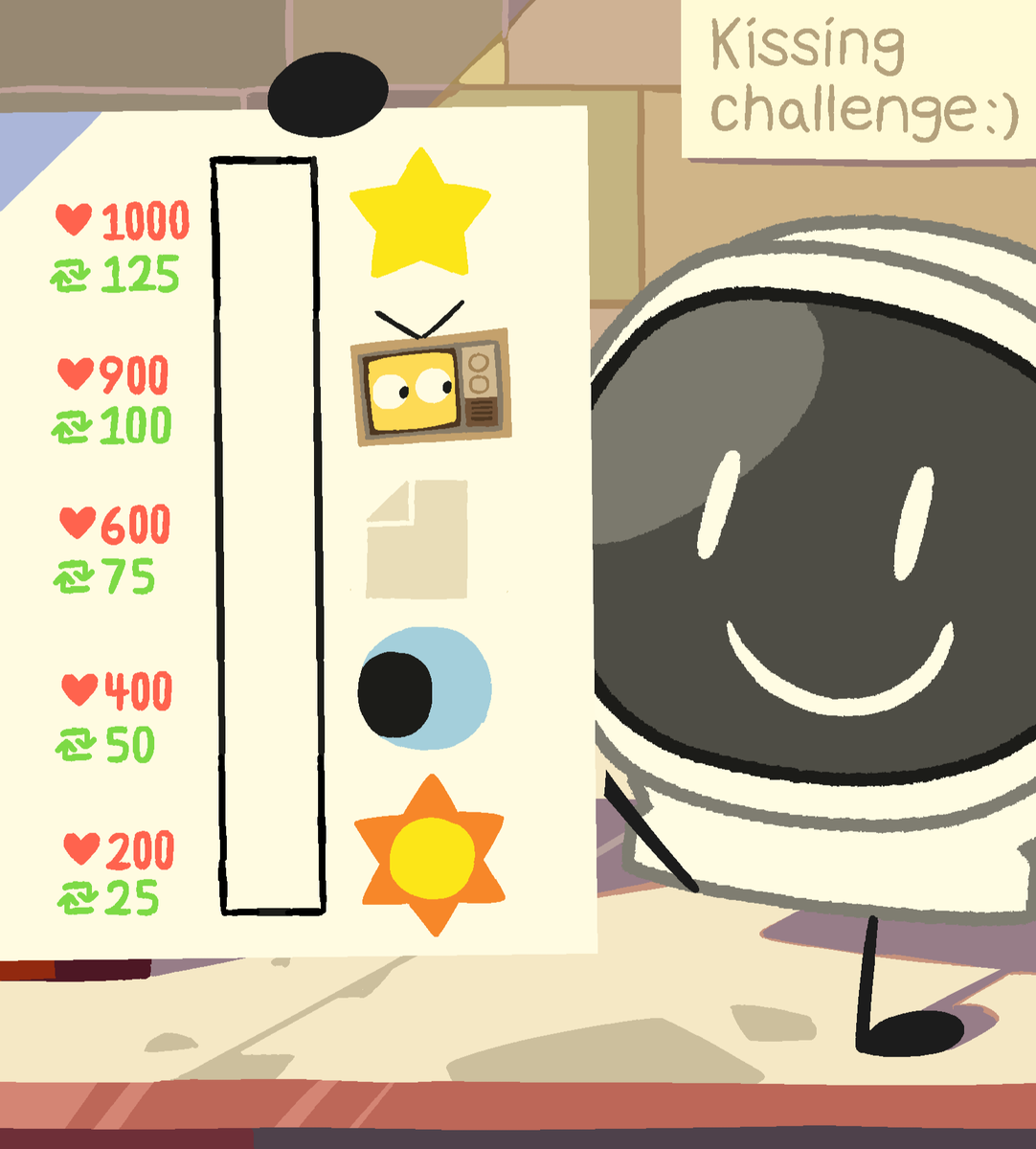 maskSmile21's tweet image. Kissing challenge!
유니의 뽀뽀 챌린지!