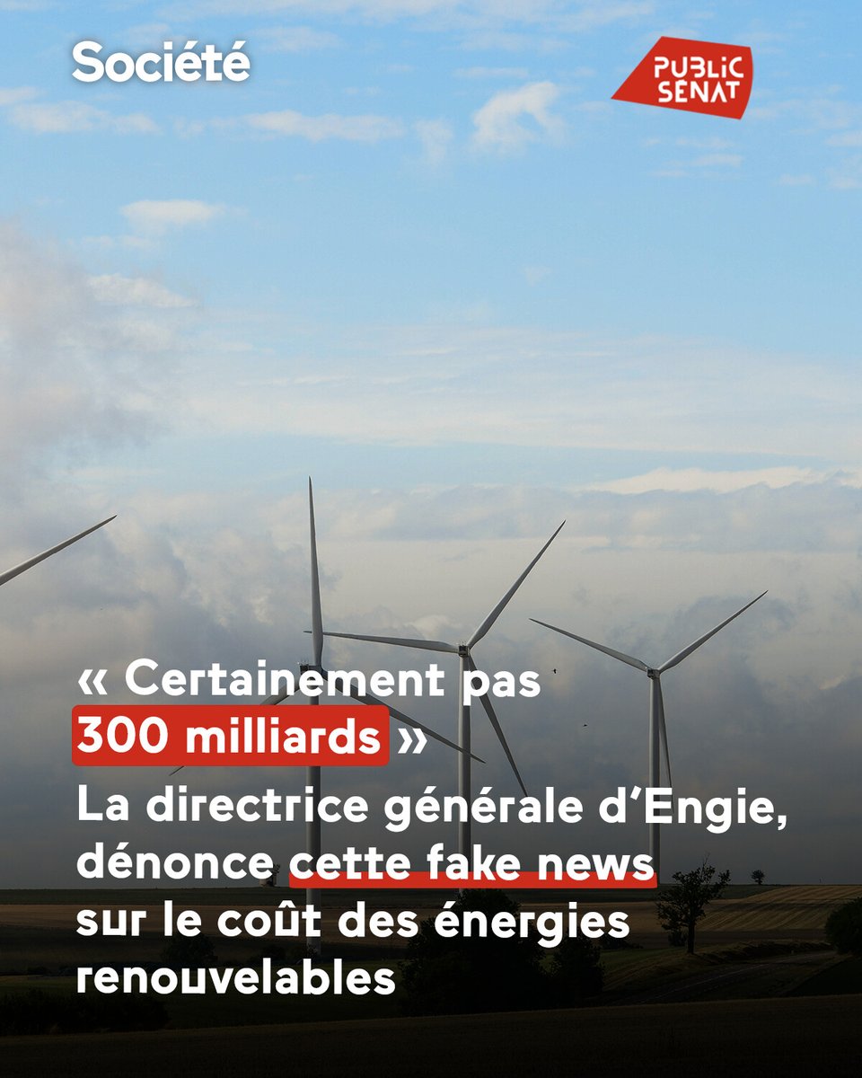 Auditionnée par les commissaires des affaires économiques du Sénat, Catherine MacGregor rappelle l’importance d’un cadre politique à la transition énergétique, revenant ainsi sur les débats de l’été dernier sur le coût des énergies renouvelables.

➡️ go.publicsenat.fr/no0