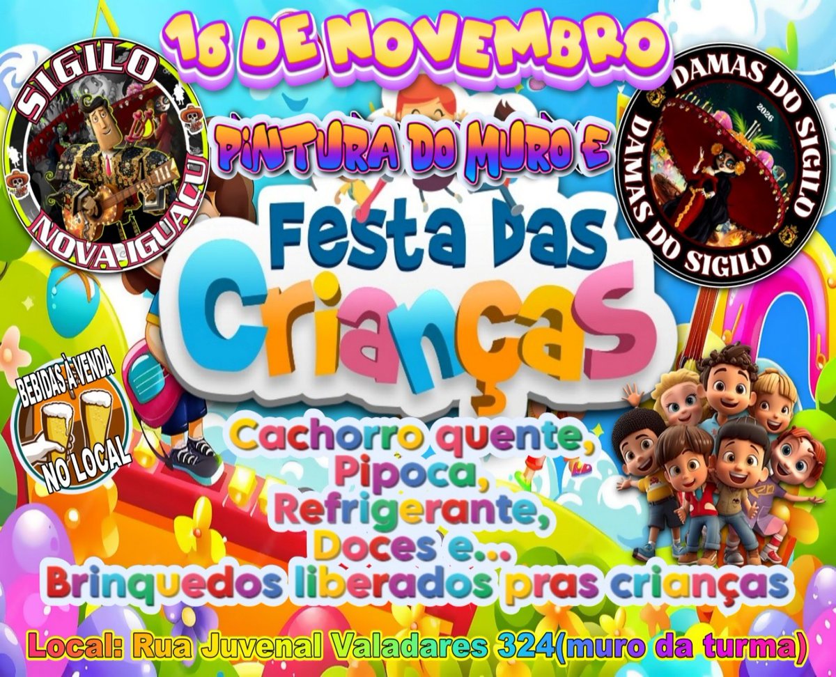 Está chegando tudo pelas crianças 🤫🫡