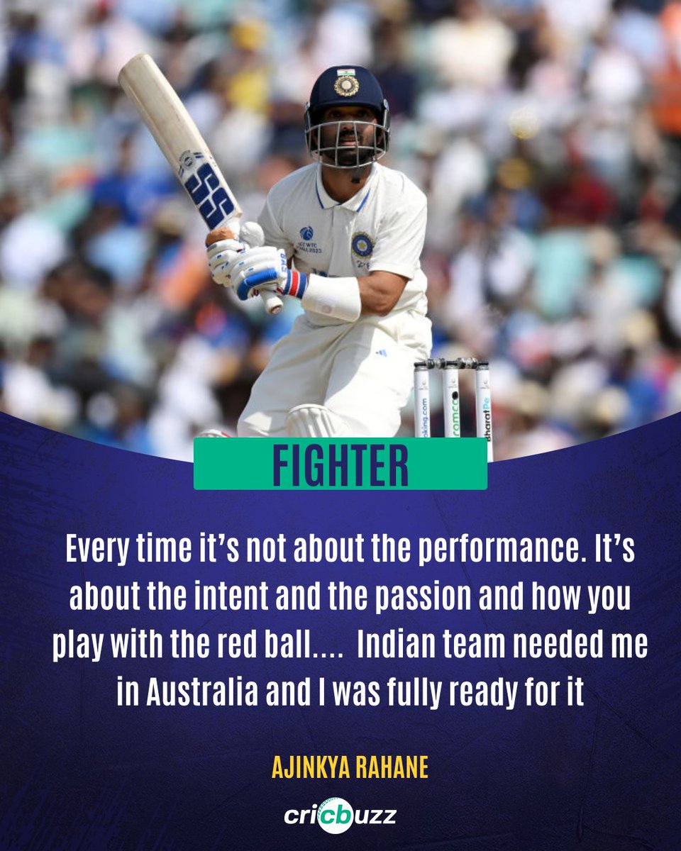 Ajinkya Rahane has expressed his displeasure over not getting picked for the Border-Gavaskar series last year in Australia.