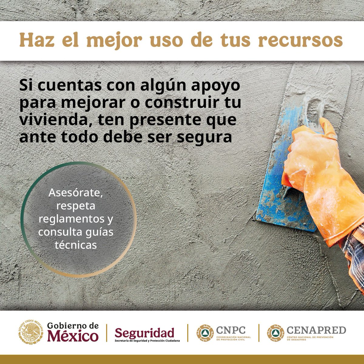 Construir con seguridad también es construir con futuro. Antes de iniciar una obra, pide orientación técnica para que tu vivienda sea firme, segura y dure por muchos años. 🧱🏠