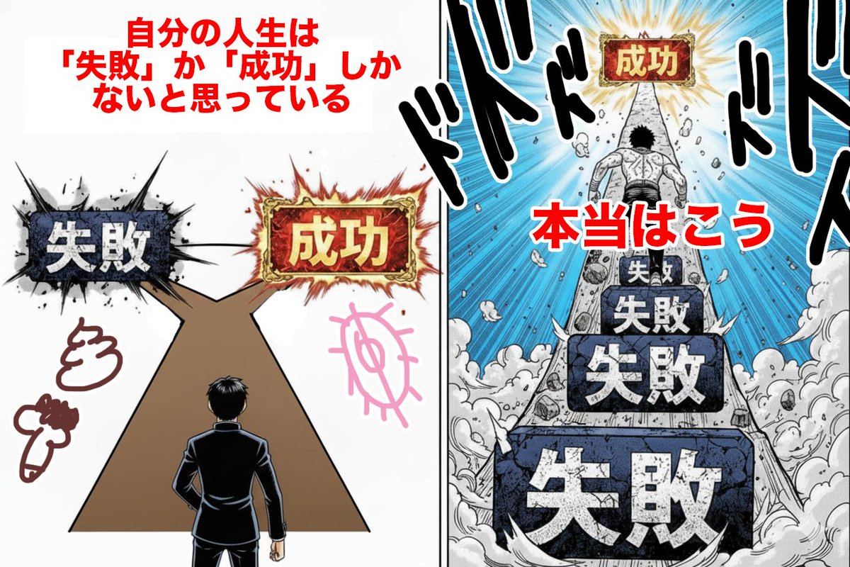 👈漫画家になれない人・漫画家になれる人👉