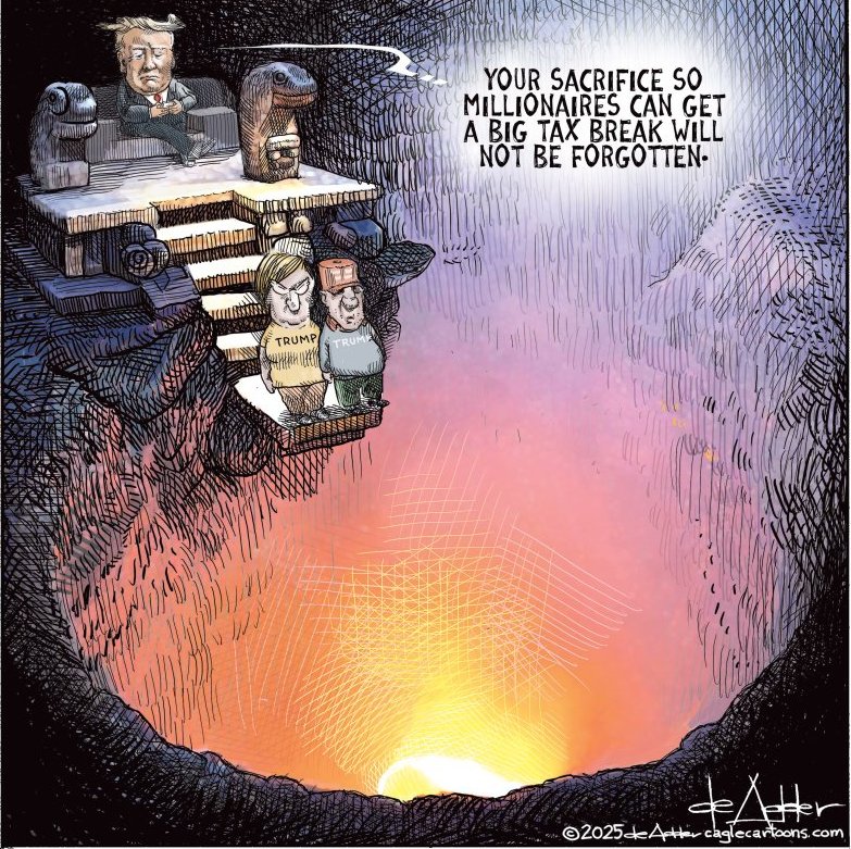 <a href="/atrupar/">Aaron Rupar</a> Trump's 2025 ..America's Ultimate Sacrifice