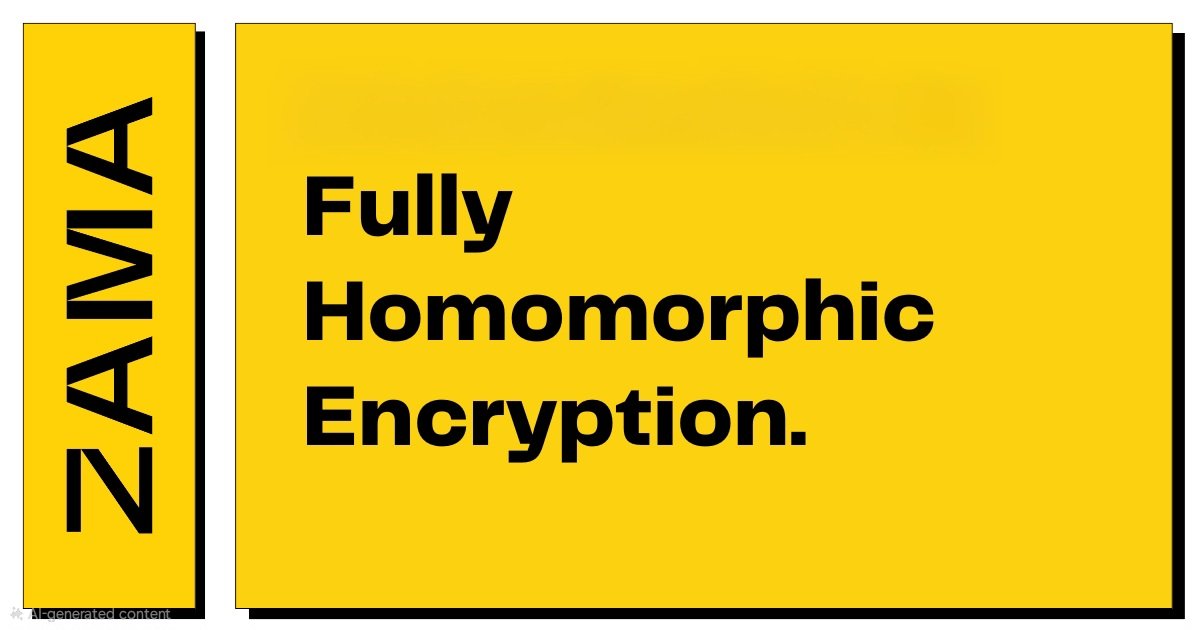 Alphagem34's tweet image. Why choose @zama_fhe
•  Web3 wasn't very private 'cause everything was out there for everyone to see.
•  But Fully Homomorphic Encryption, or FHE, fixes that by letting you use encrypted data in smart contracts, so you get both openness and privacy.
•  That means we can…