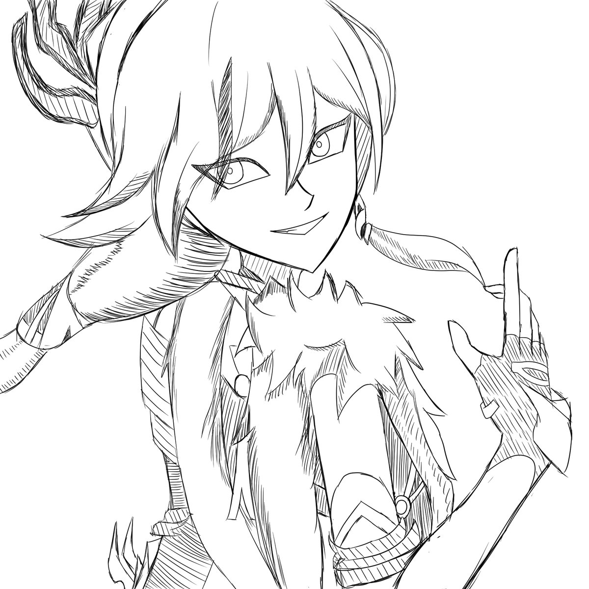 "Unequaled, Unrivaled." 

#HonkaiImpact3rd
#Senti