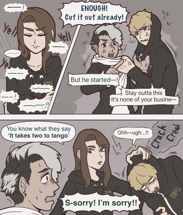 Hii thanks for the request!
It’s a silly argument between Jonah and Adam, and Sarah’s the one trying to calm them down 😂
It’s a different kind of chaos from the Vol.1 group lol
#mandelacatalogue