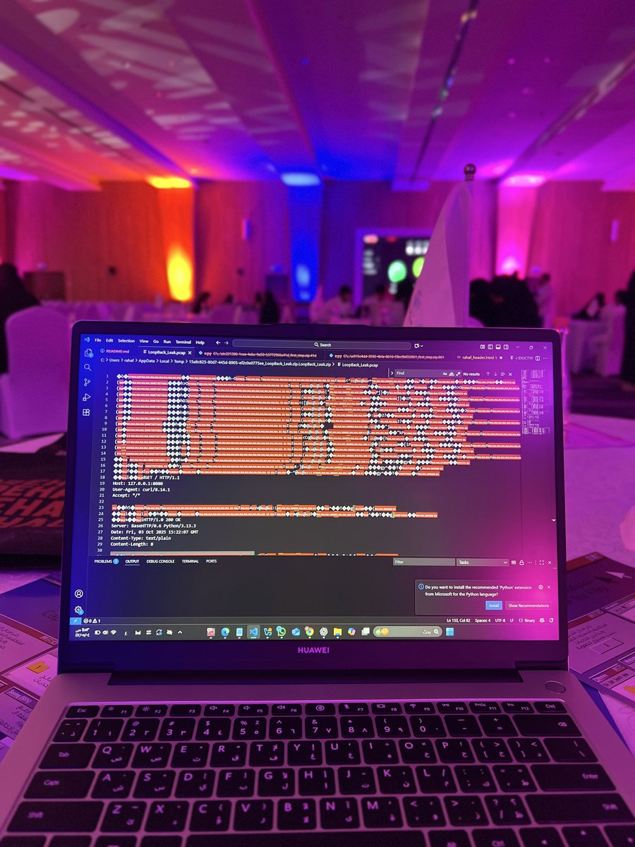 RaHaFsul24's tweet image. What an incredible day at HackWave 🌊⚡️
The energy, challenges, and brilliant minds — pure inspiration
This experience reminded me why I love cybersecurity
 Can’t wait for the next wave! 🌐🔥
#Hackwave25 #CYCLUB_UJ
#PreHack