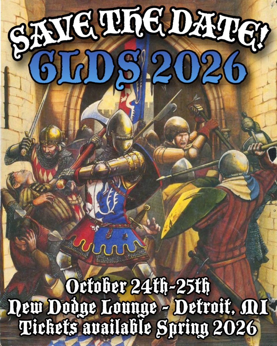 SAVE THE DATE - WE'RE DOING IT AGAIN!