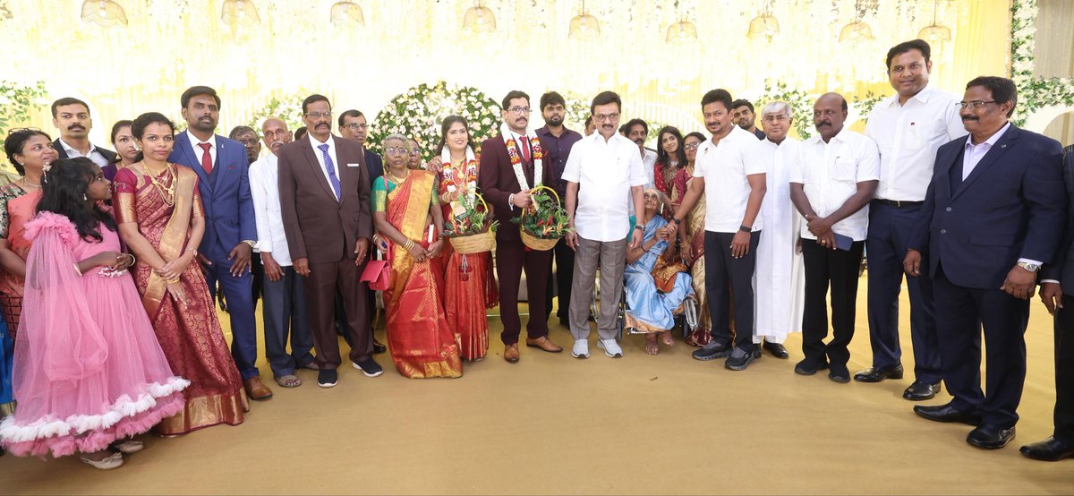 Udhay (@udhaystalin) on Twitter photo சேலம் மாநகர காவல் துணை ஆணையர் (வடக்கு) திரு.சிவராமன் ஐ.பி.எஸ்  - SIPCOT & TIDEL செயல்  இயக்குனர் கத்ரீன் சரண்யா ஐ.ஏ.எஸ் ஆகியோரின் திருமண வரவேற்பு விழா சென்னை சாந்தோமில் இன்று நடைபெற்ற போது மாண்புமிகு முதலமைச்சர் <a href="/mkstalin/">M.K.Stalin - தமிழ்நாட்டை தலைகுனிய விடமாட்டேன்</a> அவர்களுடன் கலந்து கொண்டோம். 
மணமக்களை பல்லாண்டு வாழ்கவென சேலம் மாநகர காவல் துணை ஆணையர் (வடக்கு) திரு.சிவராமன் ஐ.பி.எஸ்  - SIPCOT & TIDEL செயல்  இயக்குனர் கத்ரீன் சரண்யா ஐ.ஏ.எஸ் ஆகியோரின் திருமண வரவேற்பு விழா சென்னை சாந்தோமில் இன்று நடைபெற்ற போது மாண்புமிகு முதலமைச்சர் <a href="/mkstalin/">M.K.Stalin - தமிழ்நாட்டை தலைகுனிய விடமாட்டேன்</a> அவர்களுடன் கலந்து கொண்டோம். 
மணமக்களை பல்லாண்டு வாழ்கவென