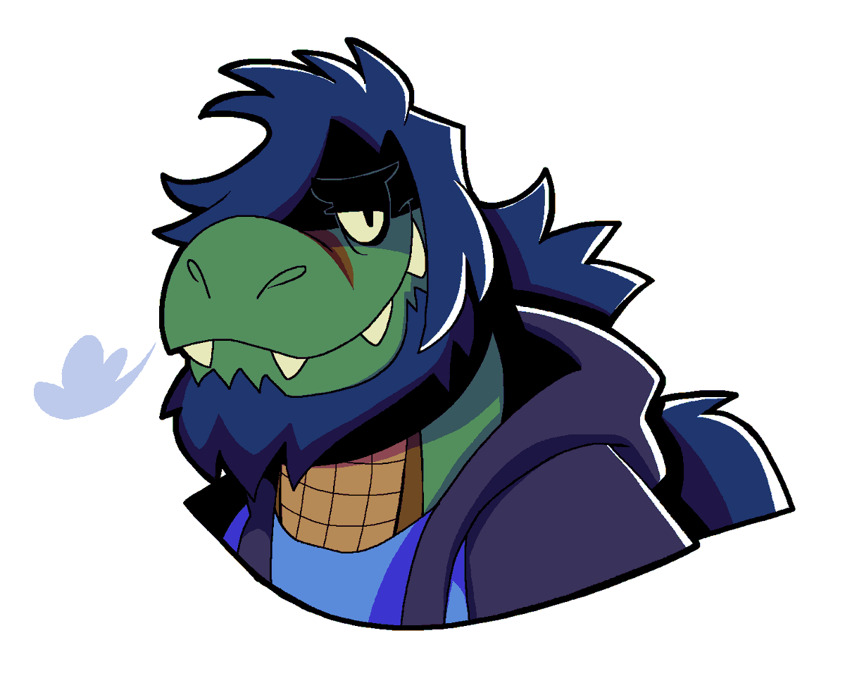 [nma] Rayan Hairy- headshot by <a href="/krustykrampizza/">KRAM! ⚠️🏝️</a> for #artfight ty