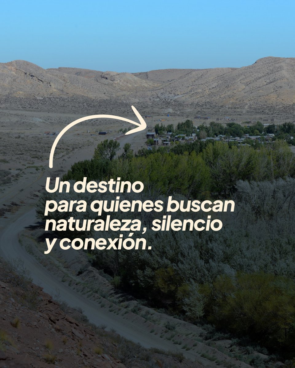 🎉 ¡Bajada del Agrio cumple 86° años! Entre ríos y montañas, este rincón de la Región del Pehuén invita a descubrir la calma de la estepa y la calidez de su gente.
🍃 Sus paisajes conectan historia y tradición. 

#NeuquénCambiaParaVos #NeuquénDisfruteInfinito